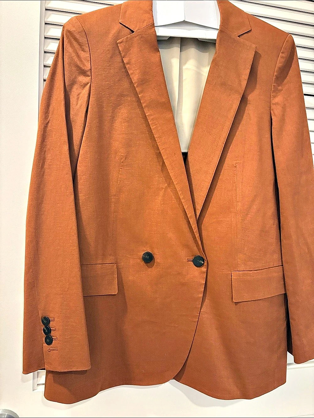 Theory Brown cognac Blazer Like New